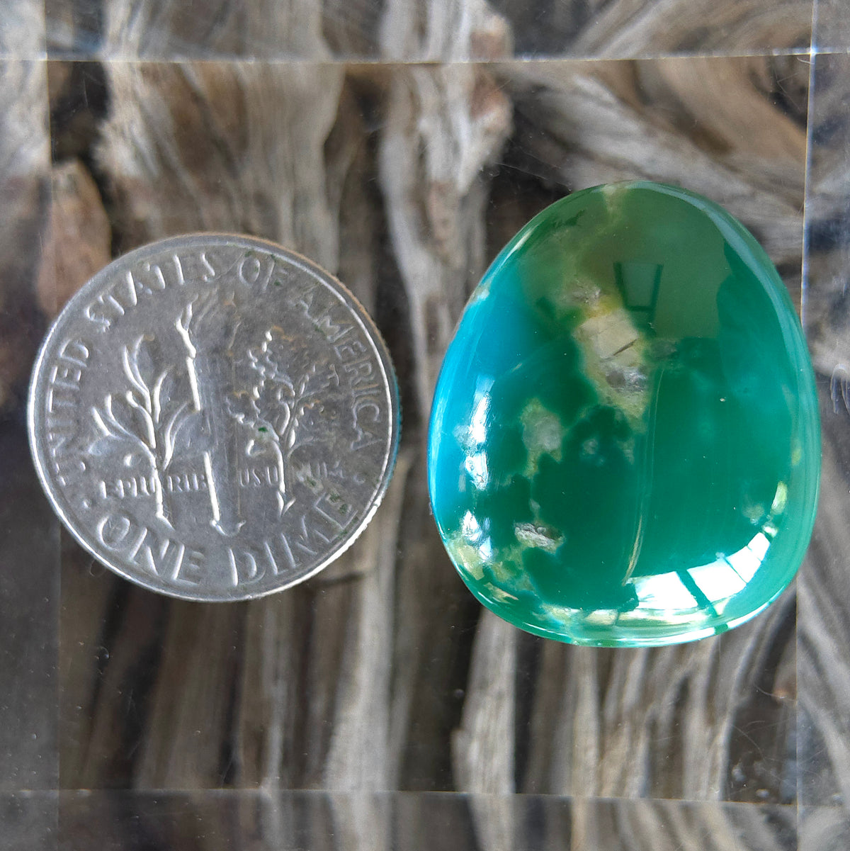 Stabilized Kingman Turquoise Freeform