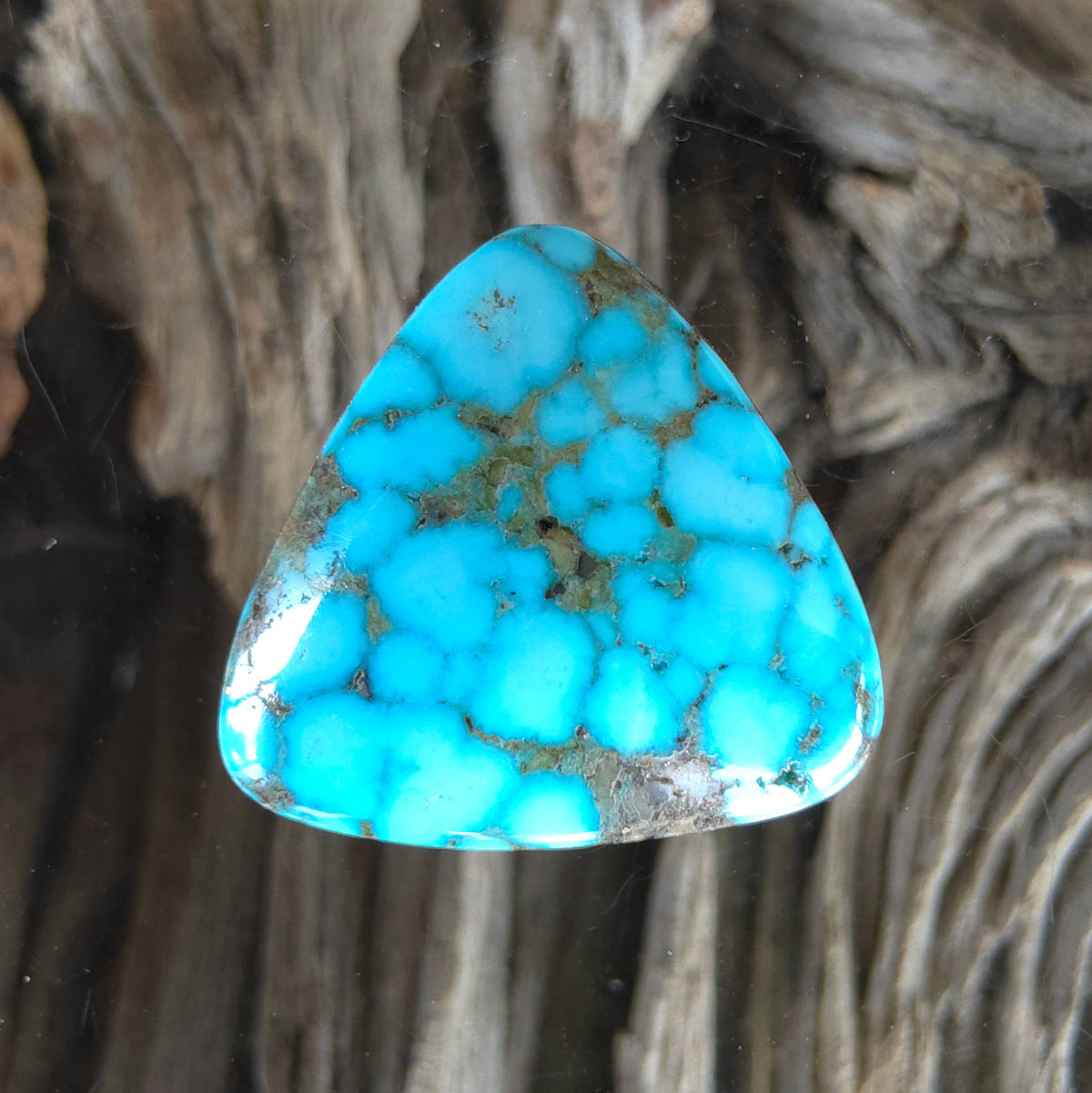 Natural Kingman Turquoise Triangular