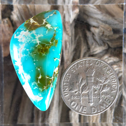 Natural Royston Turquoise Triangular