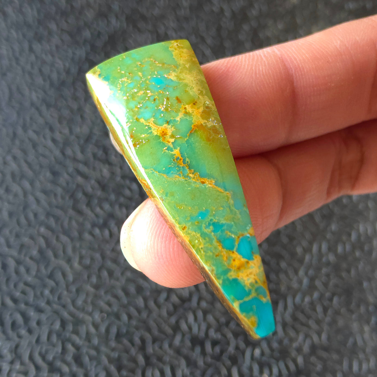 Stabilized Kingman Turquoise Freeform