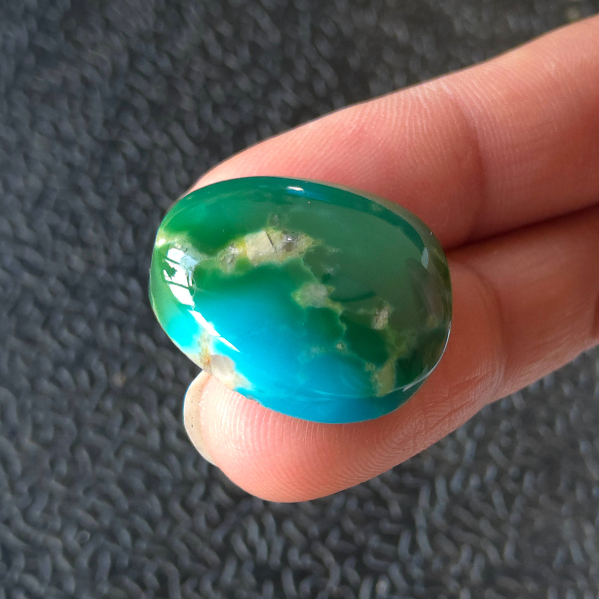 Stabilized Kingman Turquoise Freeform