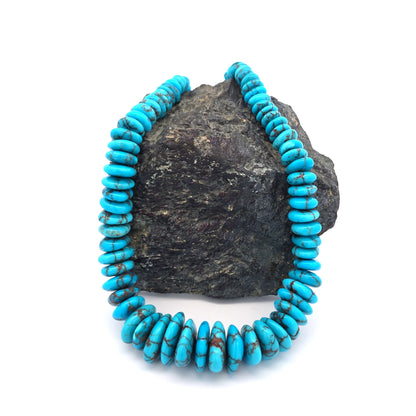 Stabilized Egyptian Prince Turquoise Flat Nuggets