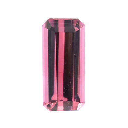 Brazilian Tourmaline (Pink) Rectangular Faceted Cut