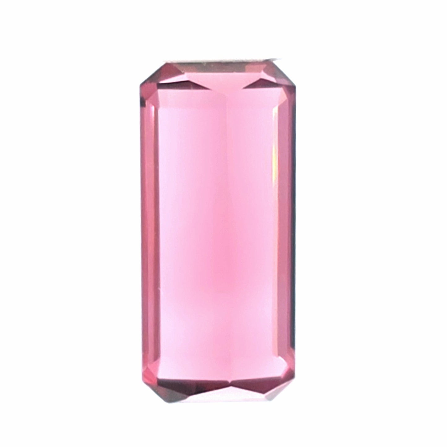 Brazilian Tourmaline (Pink) Rectangular Faceted Cut