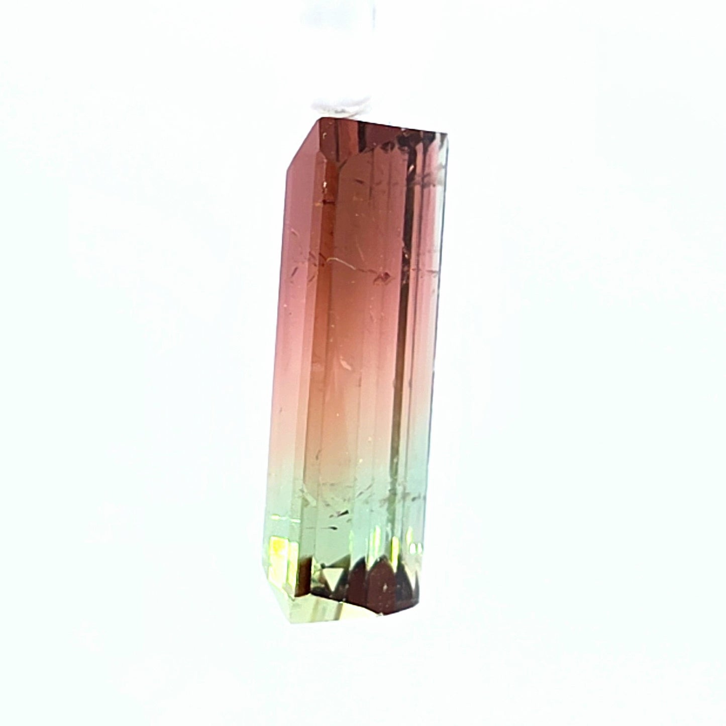 Brazilian Tourmaline (Bicolor) Rectangular Faceted Cut