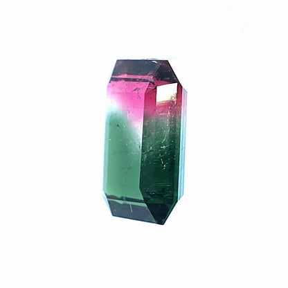 Brazilian Tourmaline (Watermelon) Rectangular Faceted Cut