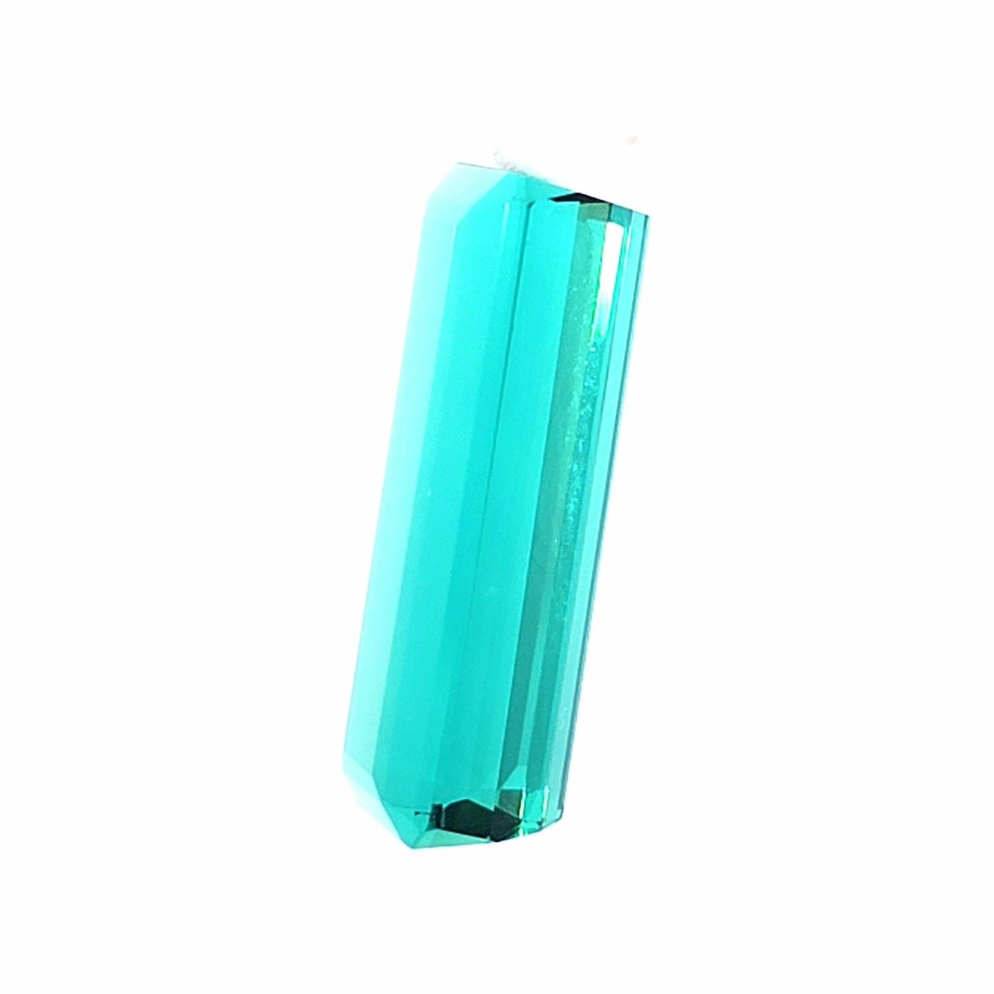 Brazilian Tourmaline (Green) Rectangular Faceted Cut