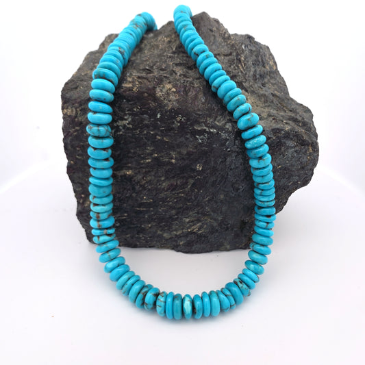 Stabilized Egyptian Prince Turquoise Flat Nuggets