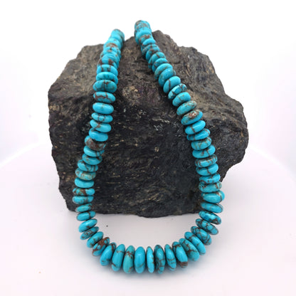 Stabilized Egyptian Prince Turquoise Flat Nuggets