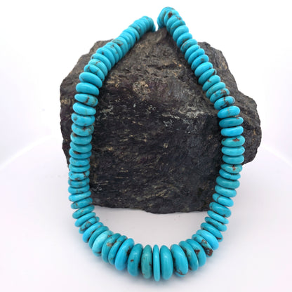 Stabilized Egyptian Prince Turquoise Flat Nuggets