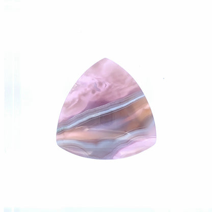 Natural Purple Chalcedony Triangular