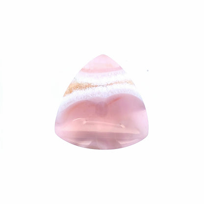 Natural Purple Chalcedony Triangular