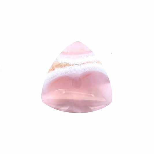 Natural Purple Chalcedony Triangular