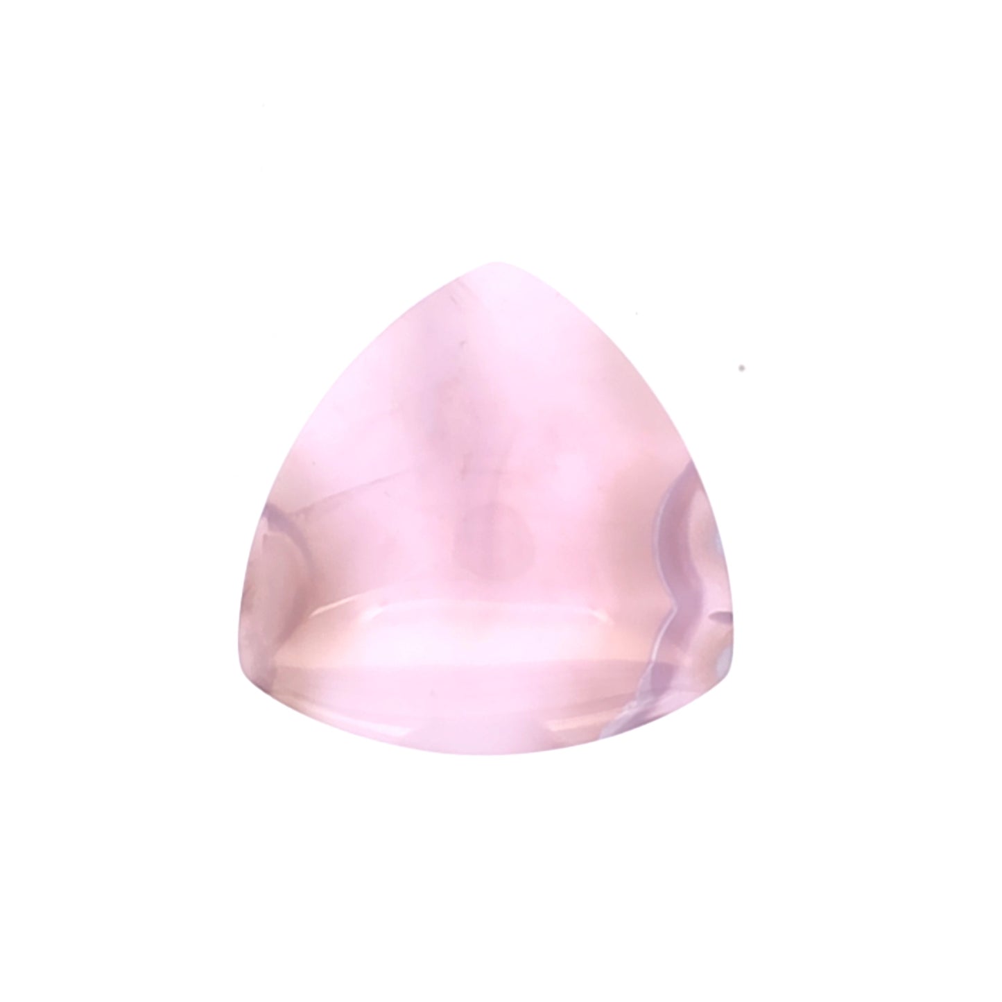 Natural Purple Chalcedony Triangular