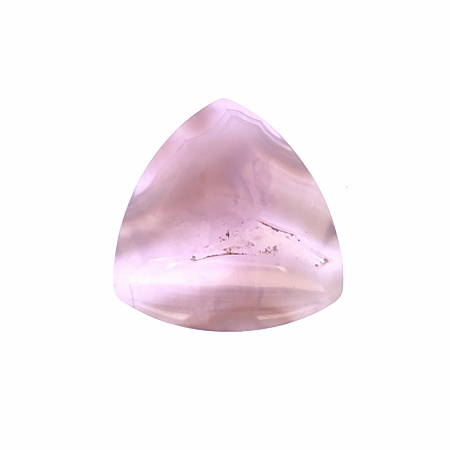 Natural Purple Chalcedony Triangular