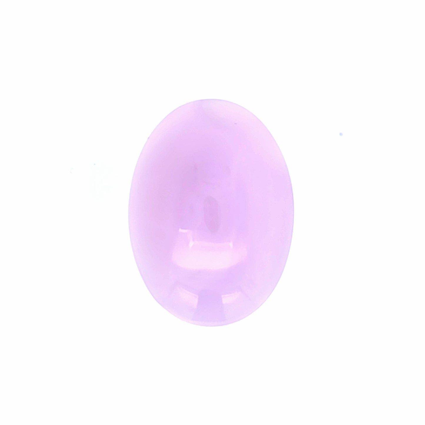 Natural Purple Chalcedony Oval