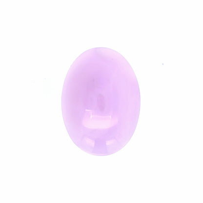Natural Purple Chalcedony Oval
