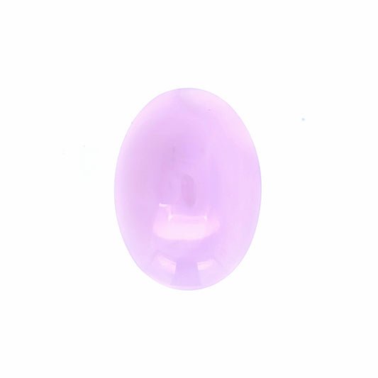 Natural Purple Chalcedony Oval
