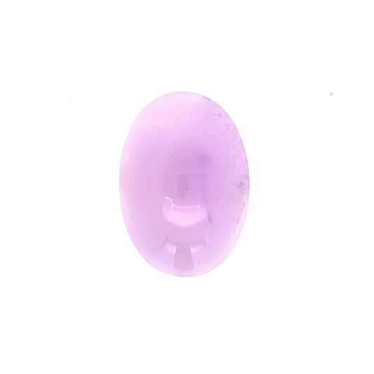Natural Purple Chalcedony Oval