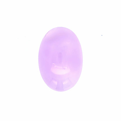 Natural Purple Chalcedony Oval