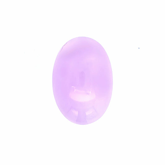 Natural Purple Chalcedony Oval