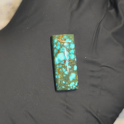 Stabilized Kingman Red Web Turquoise