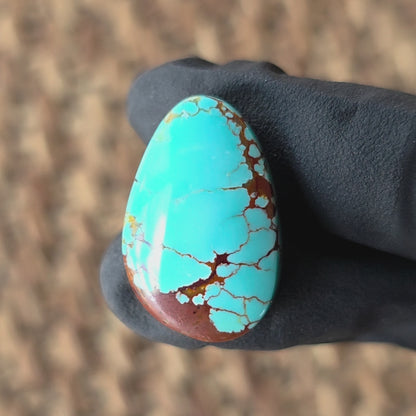 Stabilized #8 Turquoise Freeform
