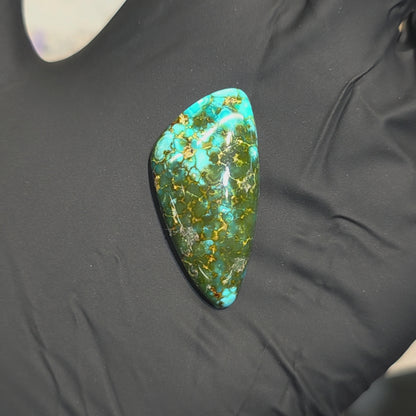 Stabilized Kingman Red Web Turquoise