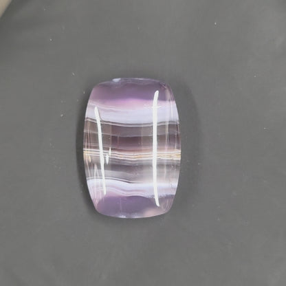 Natural Purple Chalcedony Rectangular