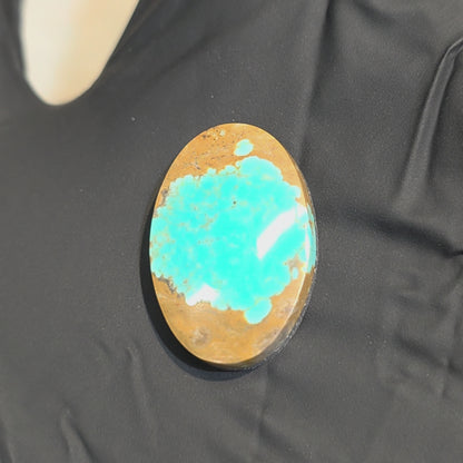 Stabilized Supernova Turquoise Cabochon