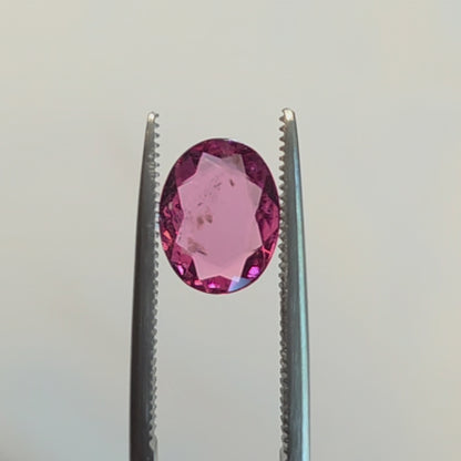 Brazilian Tourmaline (Pink) Oval Faceted Cut