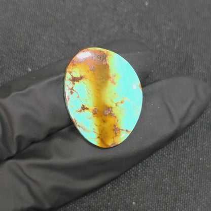 Stabilized Kingman Turquoise Cabochon