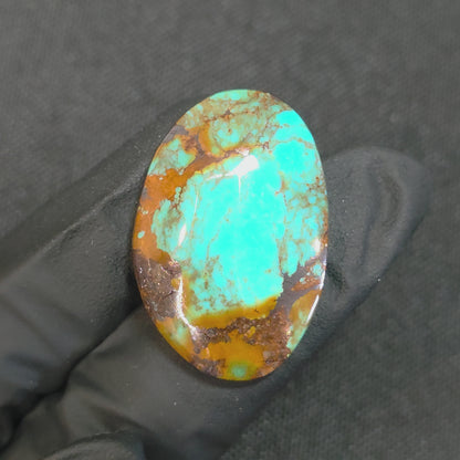 Stabilized Kingman Turquoise Cabochon