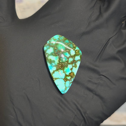 Stabilized Kingman Red Web Turquoise