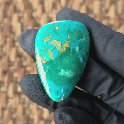Stabilized Kingman Turquoise Freeform