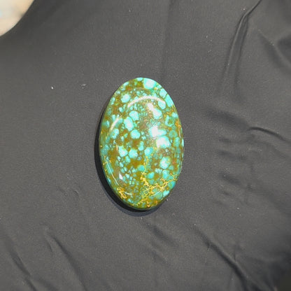 Stabilized Kingman Red Web Turquoise
