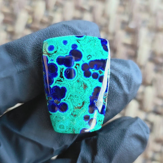 Stabilized Azurite Malachite Freeform