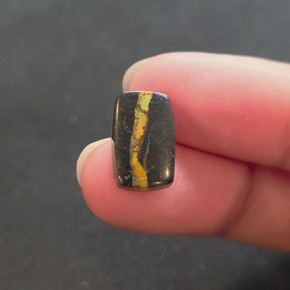 Natural Blackjack Turquoise Rectangular