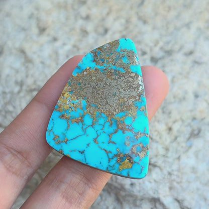 Natural Morenci Turquoise Freeform