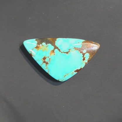 Stabilized #8 Turquoise Triangular
