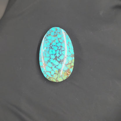 Natural Kingman Turquoise Pear Shape