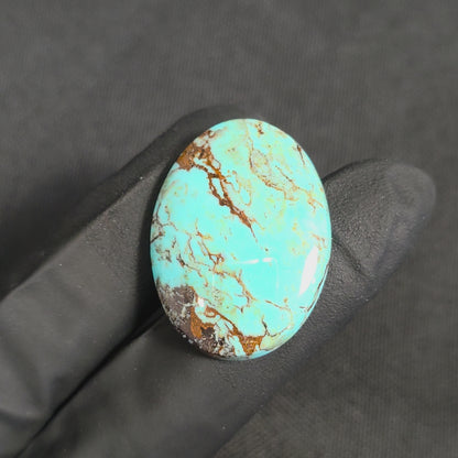 Stabilized Kingman Turquoise Cabochon