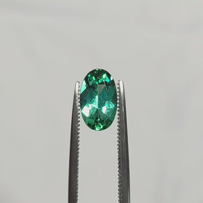 Brazilian Tourmaline (Green) Oval Faceted Cut