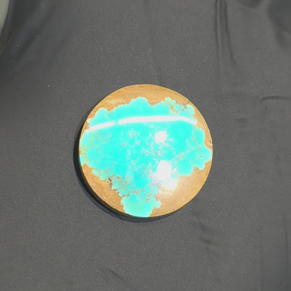 Stabilized Supernova Turquoise Cabochon