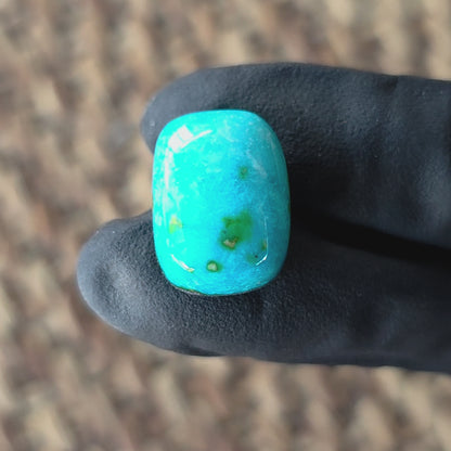 Stabilized Sonoran Gold Turquoise Rectangular