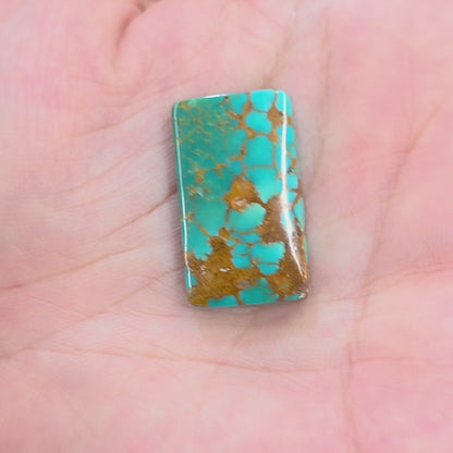 Stabilized Kingman Turquoise Rectangular