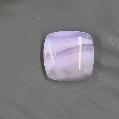 Natural Purple Chalcedony Square