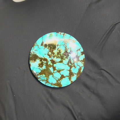 Stabilized Kingman Red Web Turquoise