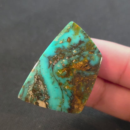 Stabilized Kingman Ceremonial Turquoise Freeform