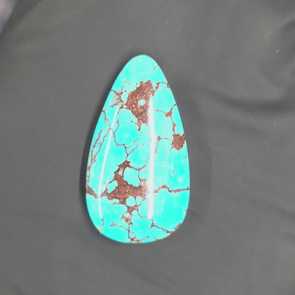 Stabilized Egyptian Prince Turquoise Pear-Shaped